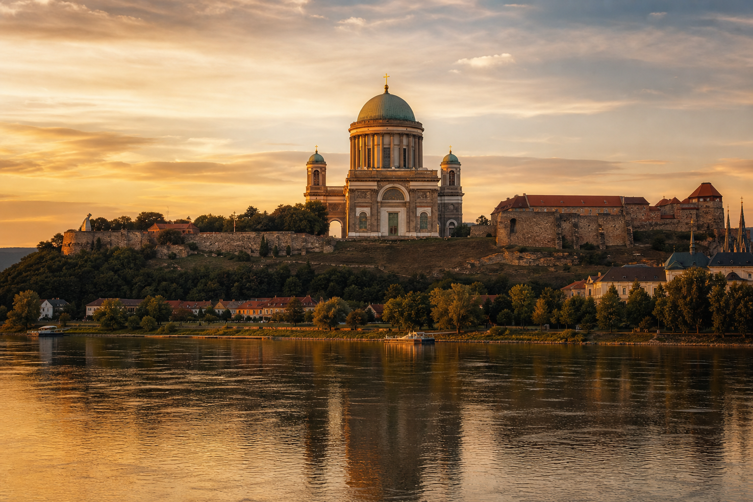 Esztergom, Hungary - Esztergom bazilika